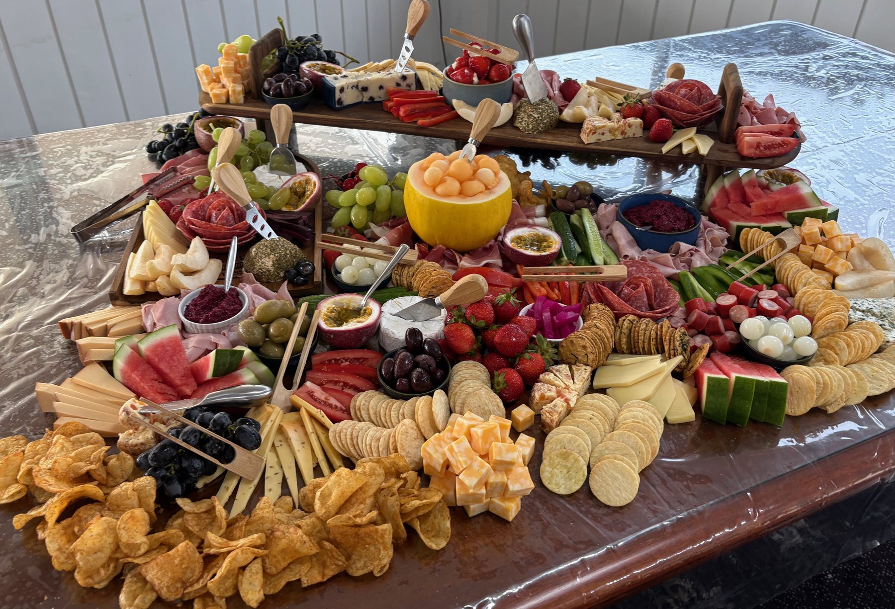Grazing table for a private event