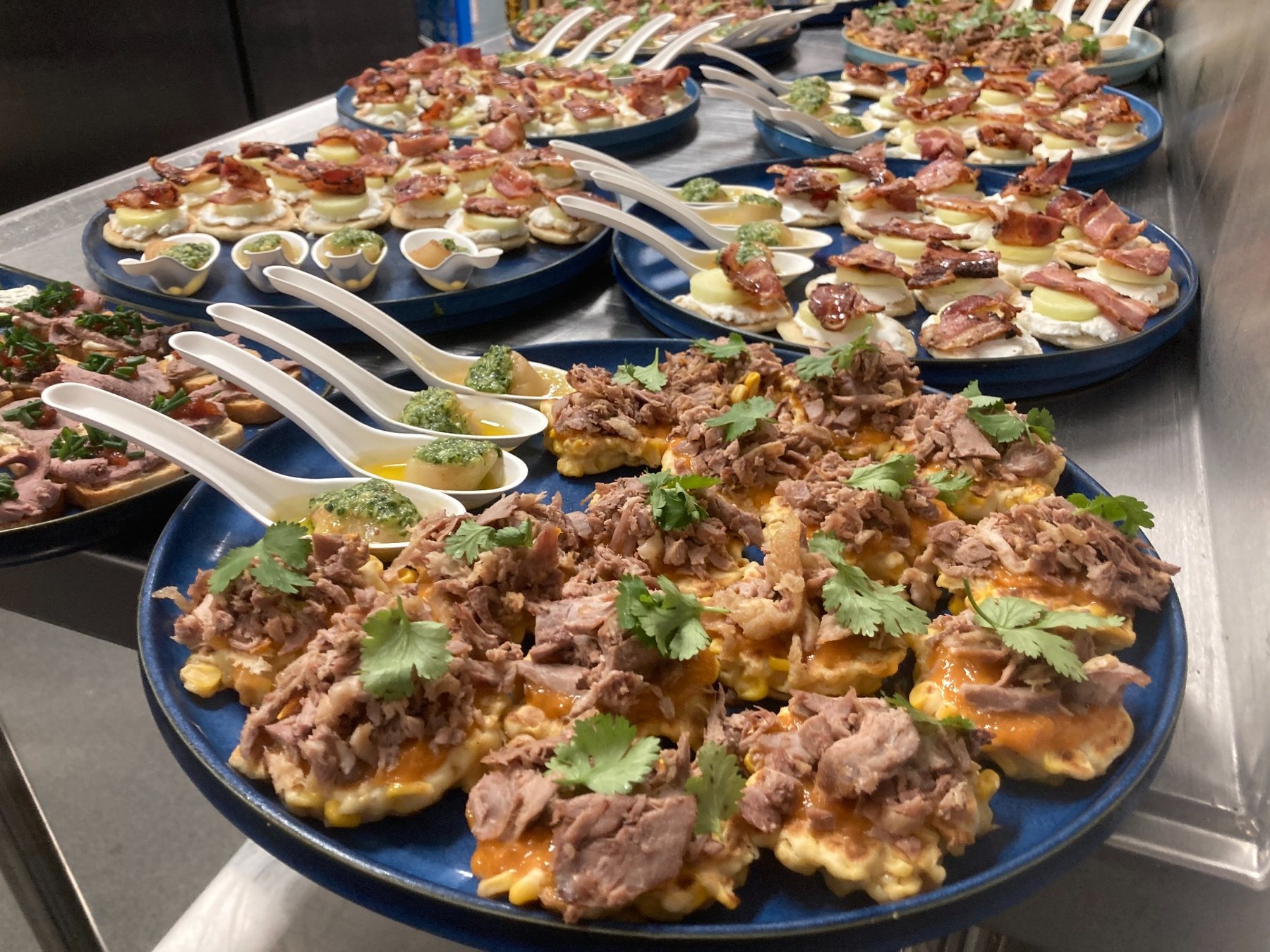 Canapes and savoury bites